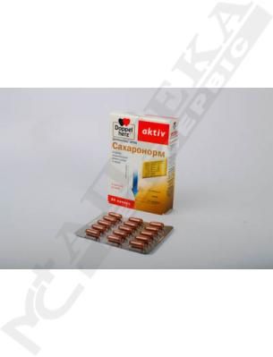 *Доппельгерц Актив Сахаронорм капсули №30