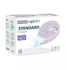 *Підгузники д/дорослих MyCo STANDARD р.L/3 №10