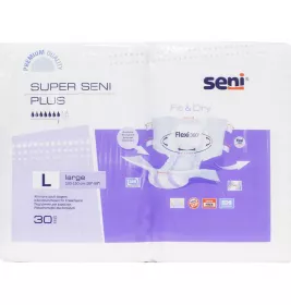 *Подгузники для взрослых SENI PLUS 100-150см large №1 (30)