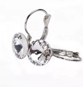 Сережки Dr.Biju Ріволо кулон 10.0мм Кришталь