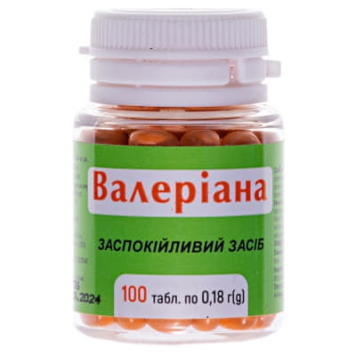 *Валериана табл. 180мг №100 ENJEE *Валериана табл. 180мг №100 ENJEE