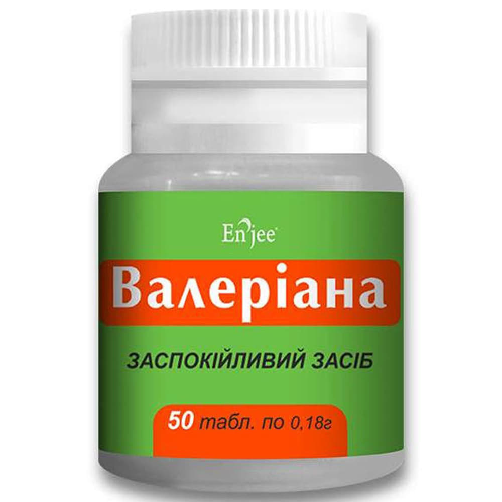 *Валериана табл. 180мг №50 ENJEE *Валериана табл. 180мг №50 ENJEE