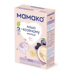 Каша Мамако овсяная с черносливом на козьем молоке 200г