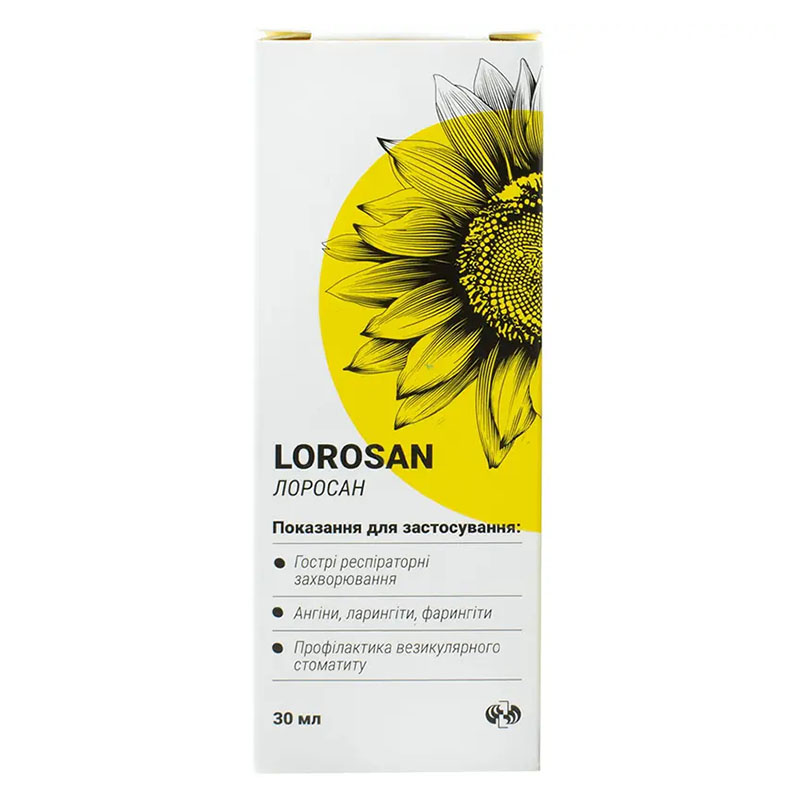 Лоросан спрей по 30 мл у флаконі 1 шт.