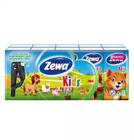 *Платочки Zewa Kids №10
