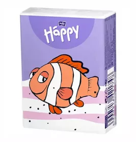 Хусточки Белла Happy трьохшарові гігієнічні носові №1