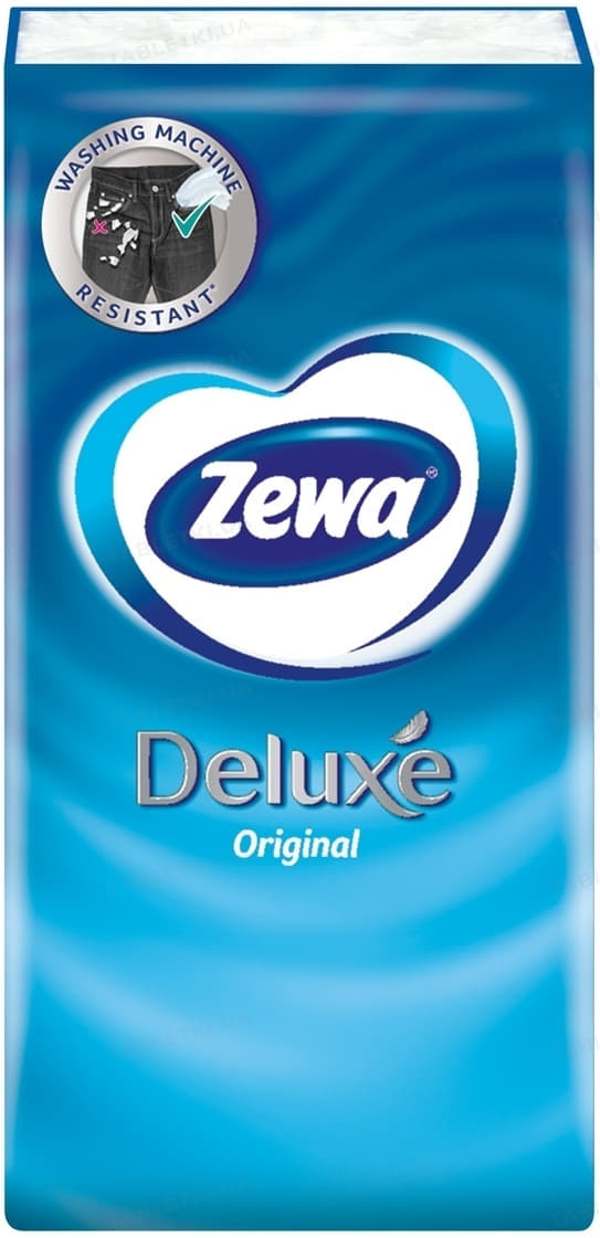 Хустинки носові Zewa deluxe