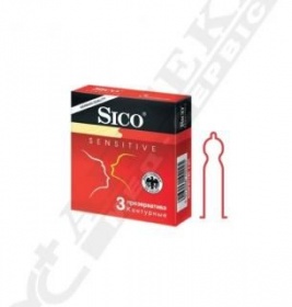 *Презервативы SICO Sensitive контурные №3