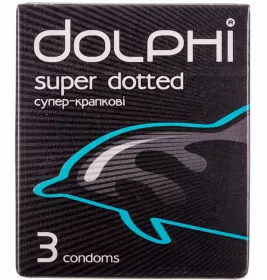 *Презервативы Dolphi с супер-точечной структурой №3