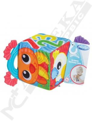 *Прорезыватель Playgro 0186376 Развивающий кубик-прорезыватель *Прорезыватель Playgro 0186376 Развивающий кубик-прорезыватель