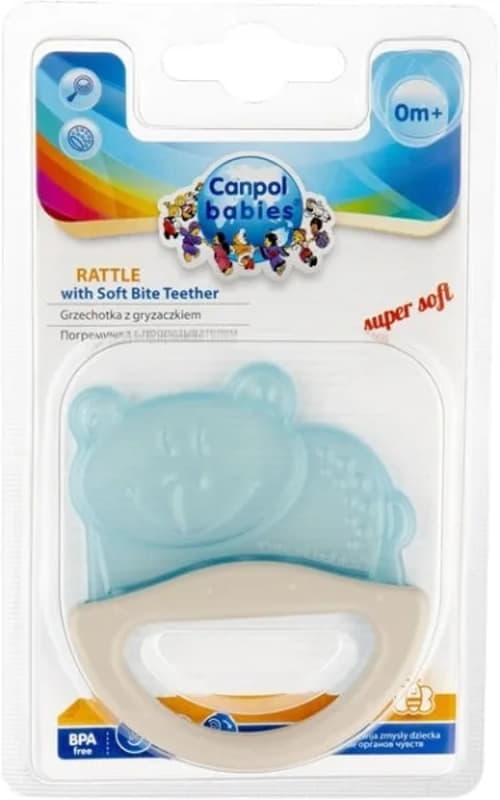 *Погремушка Canpol прорезыватель 4 вида