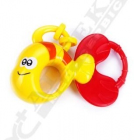 Брязкальце-прорізувач Бебеліно Рибка з 3+ місяців