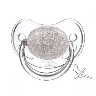 *Пустышка Canpol Ортодонтическая силиконовая 0-6 мес. (1 шт.) 