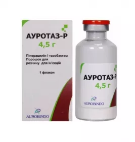 *Ауротаз-Р пор. д/п р-ра д/ин. 4,5г фл. №1 Ауробиндо