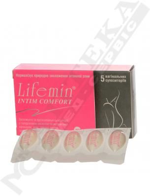 Лайфемін інтим комфорт суп. вагін. №5