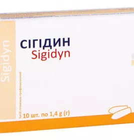 Сігідин засіб гігієнічно-профілактичний свічки №10