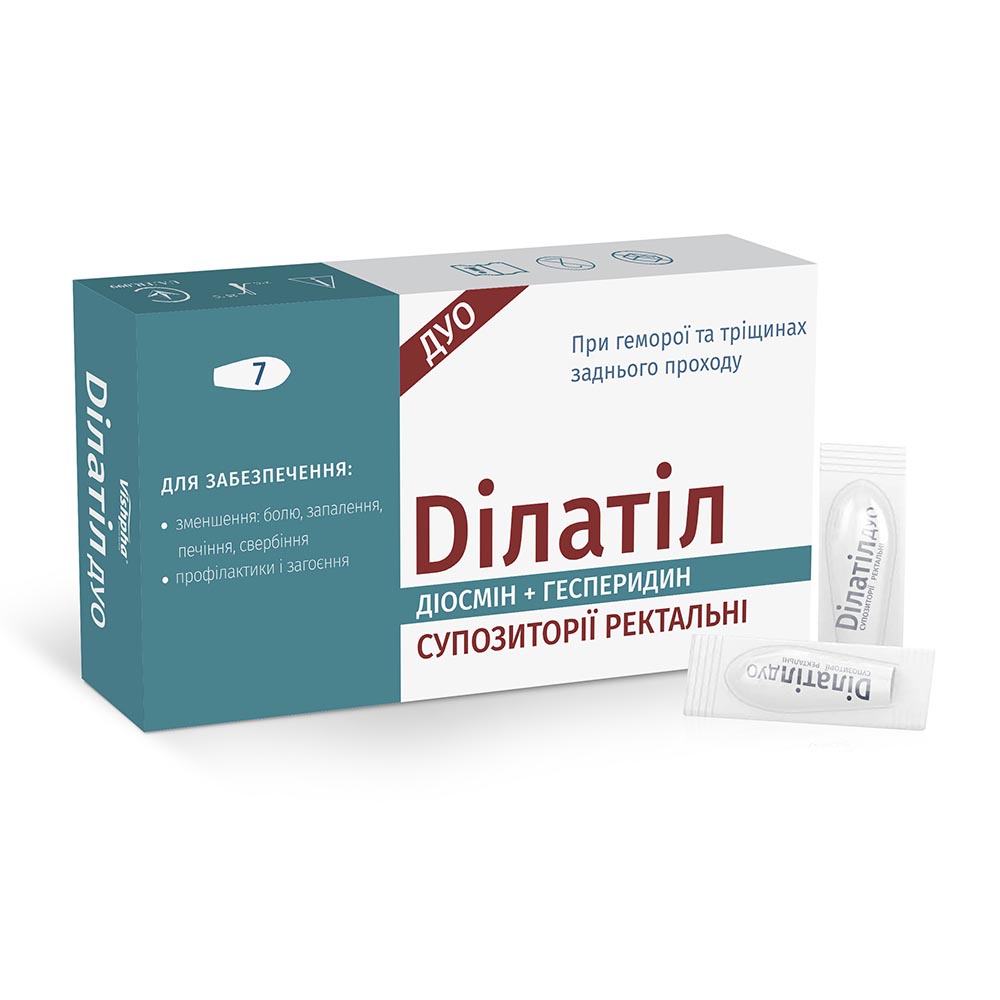 Ділатіл Дуо фітосвічки рект. №7 Житомир