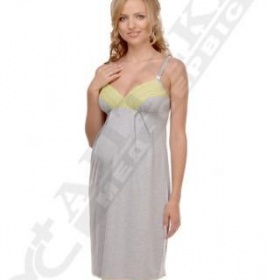 Нічна сорочка Мамин Дім для годування 