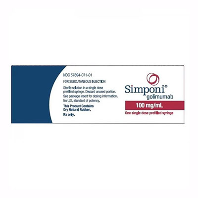 Сімпоні розчин для ін'єкцій 100 мг/мл по 0.5 мл у шприц-ручці 1 шт.