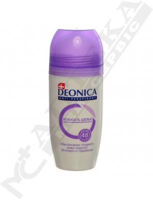 DEONICA - антиперспірант Ніжність шовку 50 мл (ролик)