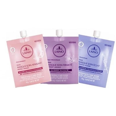 *Жильбер LAINO Набор Трио маска-уход сияния+упругость+успок. 16г*3