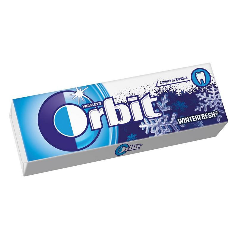 Жувальна гумка Orbit Жевательная резинка Orbit Winterfresh 