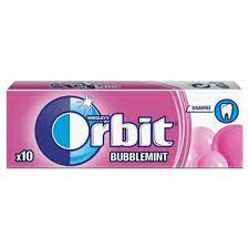 Жевательная резинка Orbit Bubblemint Жевательная резинка Orbit Bubblemint