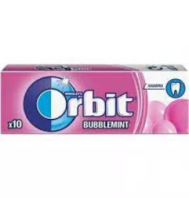 *Жевательная резинка Orbit Bubblemint
