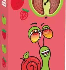 *Bob Snail Конфеты яблоко, клубника 30 г