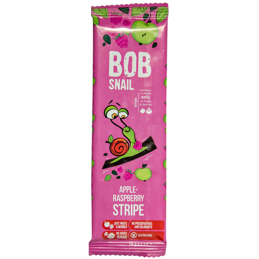 *Bob Snail Страйпсы яблоко-малина 14 г *Bob Snail Страйпсы яблоко-малина 14 г