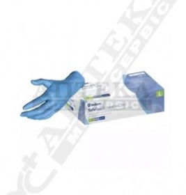 *Перчатки Safe-Touch смотр.нитрил текстурные н/ст.б/пудры L (50 пар)