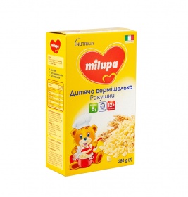 *Вермішелька Milupa Ракушки 280г