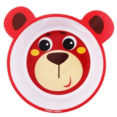 Canpol Babies тарілка с меламіну на присосці Hello Little 4/520