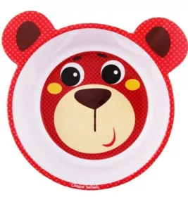 Canpol Babies тарілка с меламіну на присосці Hello Little 4/520