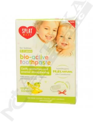 *Зубна паста SPLAT дитяча Baby Яблуко-банан 40 мл