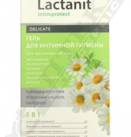 *Гель Lactanit Delicate для інтимної гігієни 225 мл