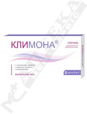 *Климона гель для интимной гигиены увлажняющий туба 5мл №5