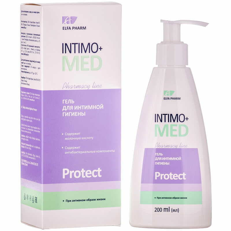 *Эльфа Гель д/инт. гигиены Protect 200 мл