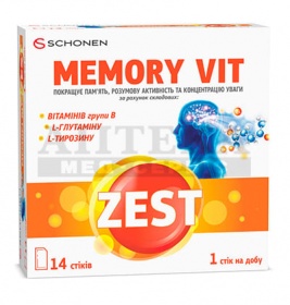 *Зест Меморі Віт стік №14