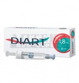 Діарт DIART імплантант інʼєк.на основі гіалур.к-ти 1,8% шприц 2мл №1