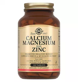 Солгар (Solgar) Кальцій Магній Цинк табл. №100