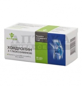 *Хондроитин с глюкозамином табл. №80