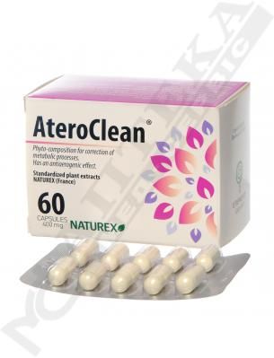 Атероклін капс. 400 мг №60