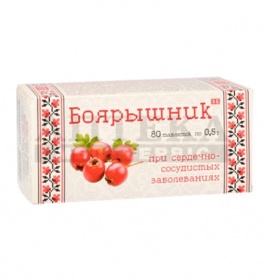 *Боярышник табл. 0.5г №80 (10х8) Фармаком