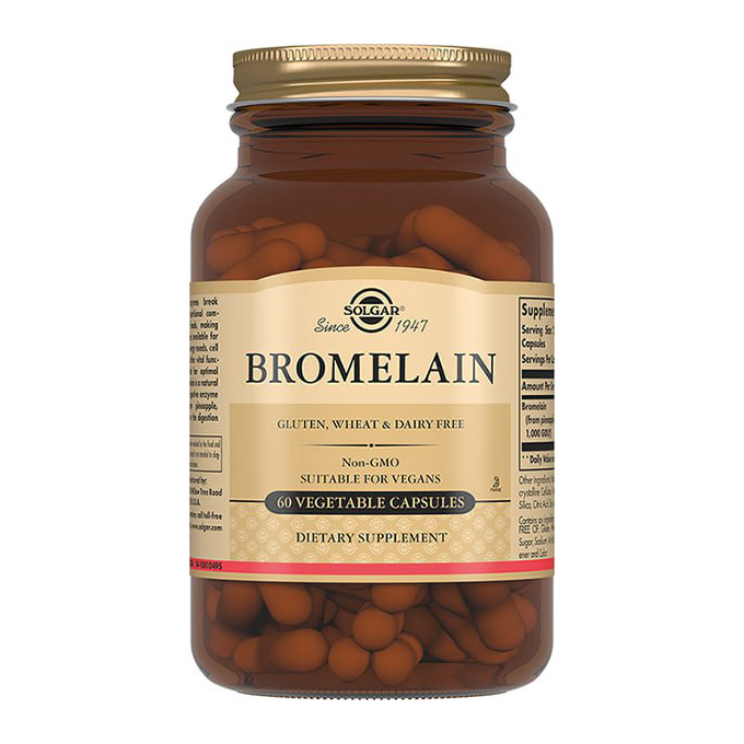 Солгар (Solgar) Бромелайн капс. №60