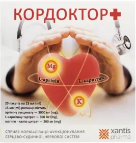 *Кордоктор+ р-н д/внутр.заст.саше 15мл №20