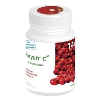 Натувіт С д/дорос.360мг ацероли табл.д/розс.№30