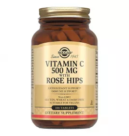 Солгар (Solgar) Вітамін С та шипшина 500мг табл. №100