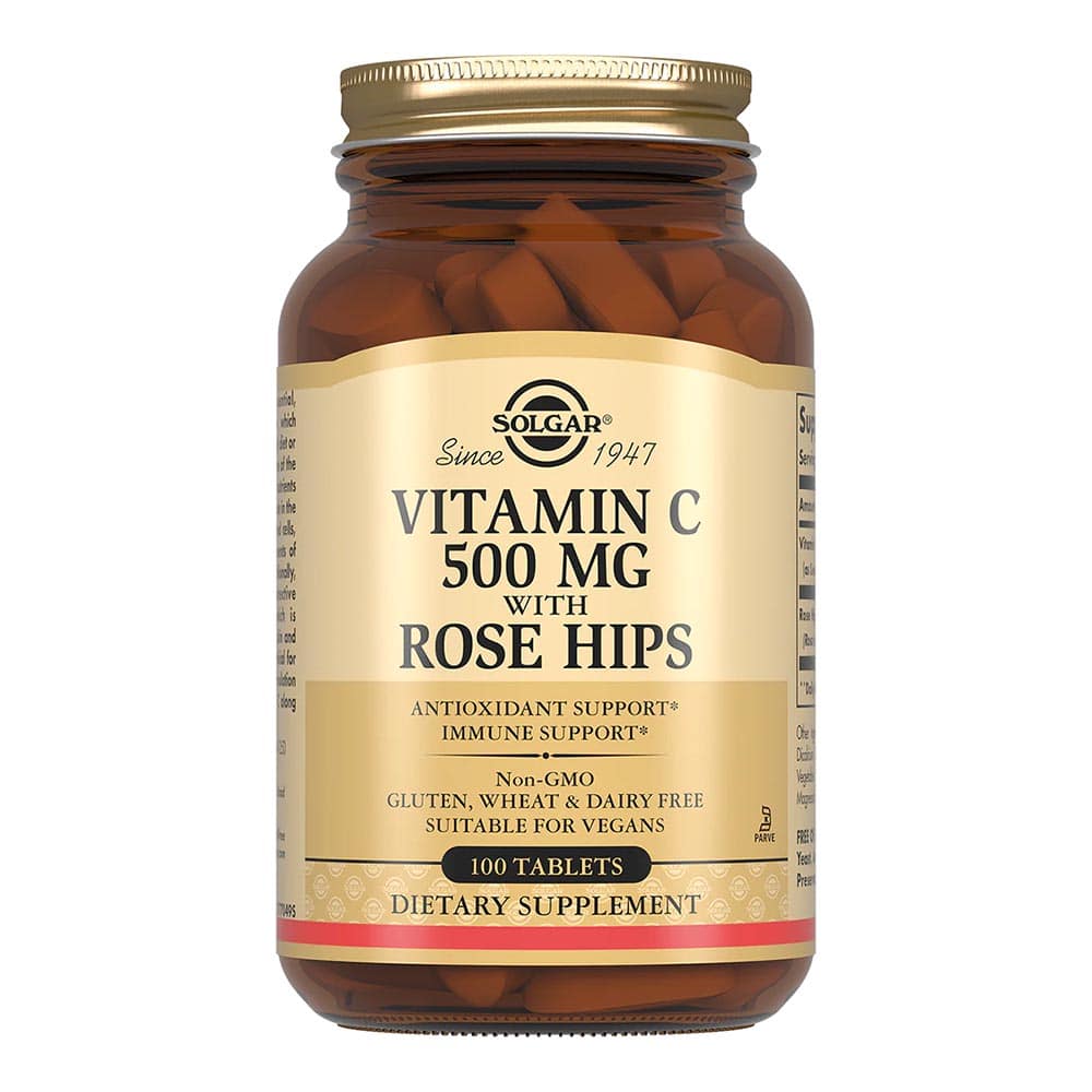 Солгар (Solgar) Вітамін С та шипшина 500мг табл. №100