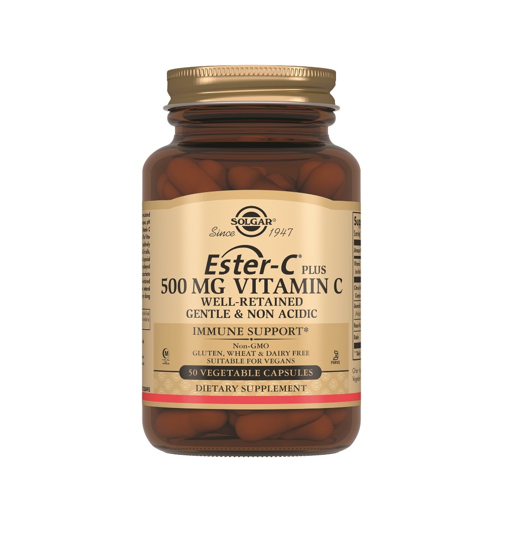 Солгар (Solgar) Естер-С плюс Вітамін С 500 мг капс. №50